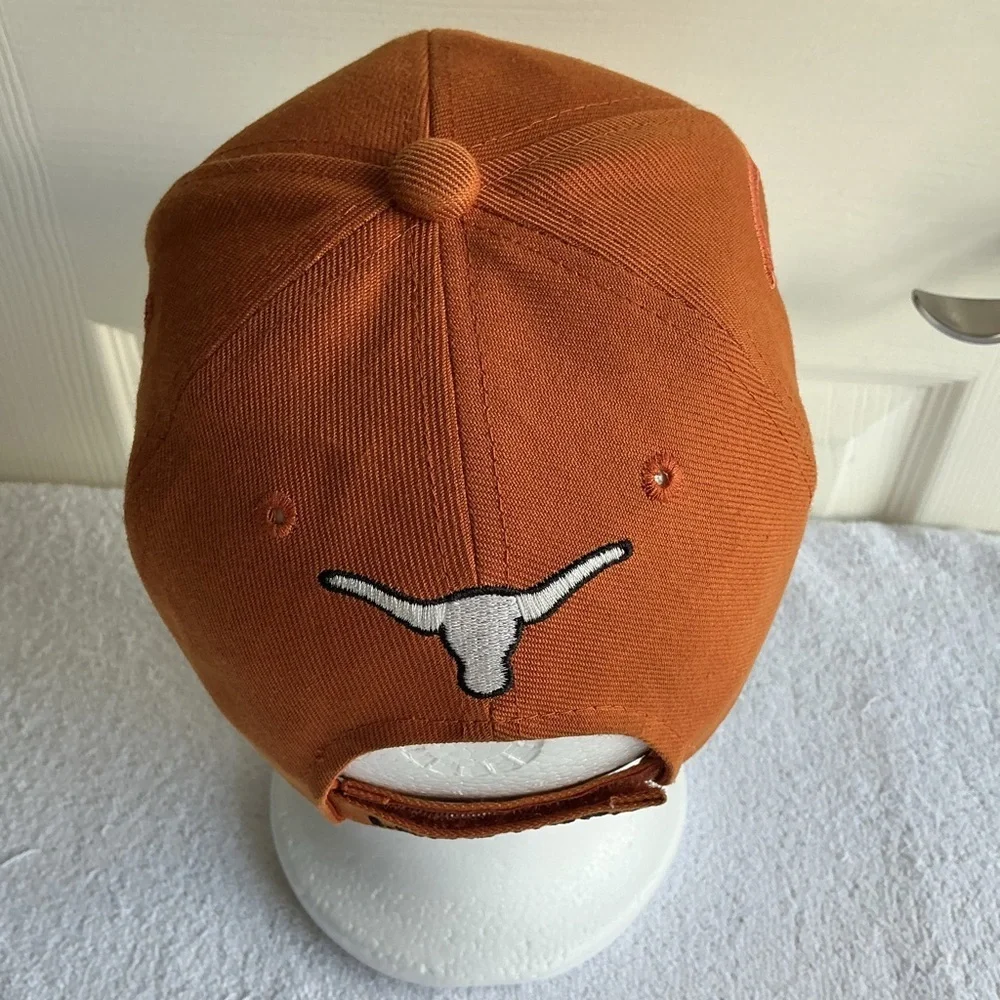 Orange Longhorn Cap